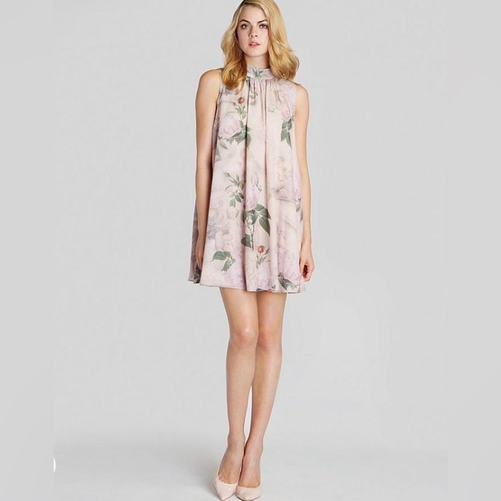 New TED BAKER Dyanne Floral dress (Ted Size 4)